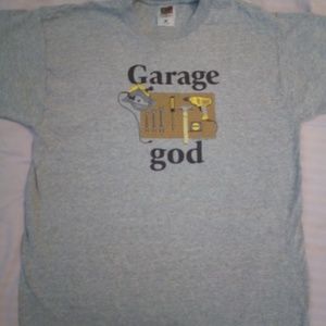 Lofteez Cotton Tee Garage God  Large